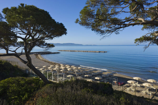 Spiaggia privata in Maremma Toscana